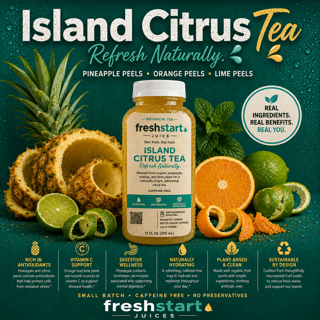 Island Citrus Tea botanical tea